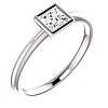 Engagement ring i71871 in Gold with Colorless Diamond - GIA 0.30ct - 0.40ct