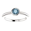 Engagement ring i71871DB in Gold with Blue Diamond 0.30ct - 0.50ct