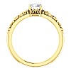 Engagement ring i71906 in Gold with Diamond - GIA 0.30ct - 0.40ct