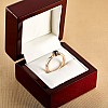 Engagement ring i114Dn in Gold with Black Diamond 0.20ct - 0.33ct