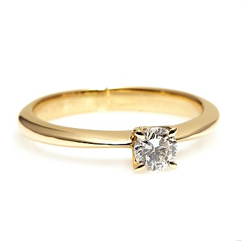 Engagement ring i3074 in Gold with Diamond  0.10ct - 0.25ct