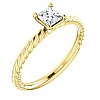 Engagement ring i71626 in Gold with Colorless Diamond - GIA 0.30ct - 0.40ct