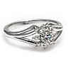 i006DiDi Gold Engagement Ring with Diamonds - GIA 0.30ct - 0.40ct