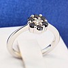 Gift Ring i028Didn in Gold or Platinum with Diamonds