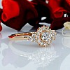 Engagement ring i122650DiDi in Gold with Diamonds - GIA 1.00ct