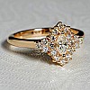 Engagement ring i122650DiDi in Gold with Diamonds - GIA 1.00ct