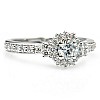 Engagement ring i3069DiDi in Gold with Diamonds - GIA 0.30ct - 0.40ct