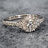 Engagement ring i3069DiDi in Gold with Diamonds - GIA 0.30ct - 0.40ct