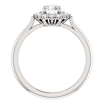 Engagement ring i71606DiDi in Gold with Diamonds - GIA 1.00ct