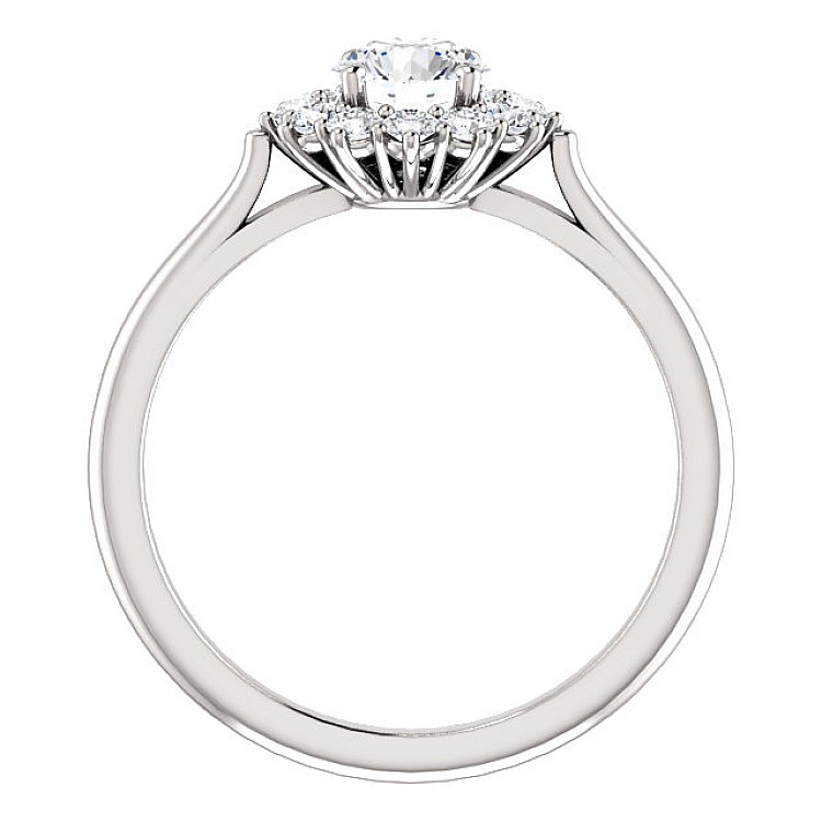 Engagement ring i71606DiDi in Gold with Diamonds - GIA 1.00ct