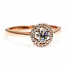 i030DiDi Gold Engagement Ring with Diamonds - GIA 0.30ct - 0.40ct