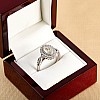 Vintage i2938DovDi Gold Engagement Ring with Oval Diamond - GIA 0.50ct - 0.70ct