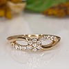 Engagement or Anniversary ring i323didi in Gold with Diamonds