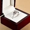 Gift Ring i2963didi in Gold or Platinum with Diamonds