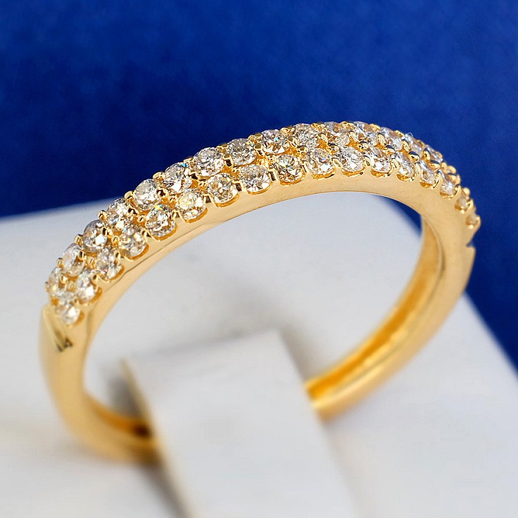 i598Didi Gold Diamond Gift Ring