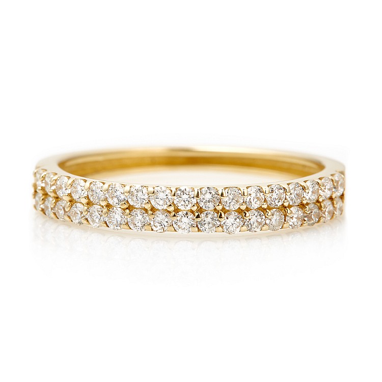 i598Didi Gold Diamond Gift Ring