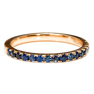 Gold Gift Ring with Sapphires i2029sf