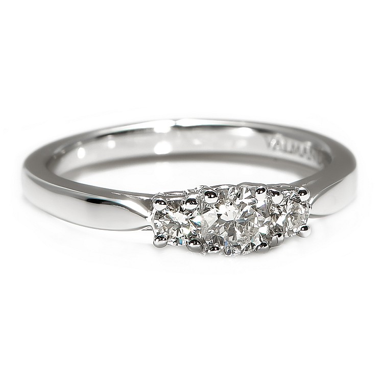 Engagement ring i025DiDi in Gold with Diamonds - GIA 0.30ct - 0.40ct