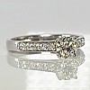 Engagement ring i056DiDi in Gold with Diamonds - GIA 0.30ct - 0.40ct