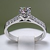 Engagement ring i056DiDi in Gold with Diamonds - GIA 0.30ct - 0.40ct