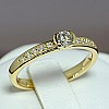 i113DiDi Gold Engagement Ring with Diamonds