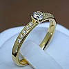 i113Didi Gold Engagement Ring with Diamonds - GIA 0.30ct - 0.40ct