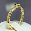 i113Didi Gold Engagement Ring with Diamonds - GIA 0.30ct - 0.40ct