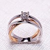 Engagement ring i1144didi in Gold with Diamonds - GIA 0.30ct - 0.40ct