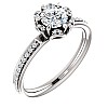 Engagement ring i121997DiDi in Gold with Diamonds - GIA 0.30ct - 0.40ct