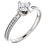 Engagement ring p122358DiDi in Platinum with Diamonds - GIA 0.50ct - 0.70ct