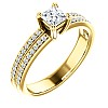 Engagement ring i122376DiDi in Gold with Diamonds - GIA 0.50ct - 0.70ct