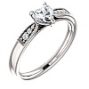 Engagement ring i122395DiDi in Gold with Diamonds - GIA 0.30ct - 0.40ct