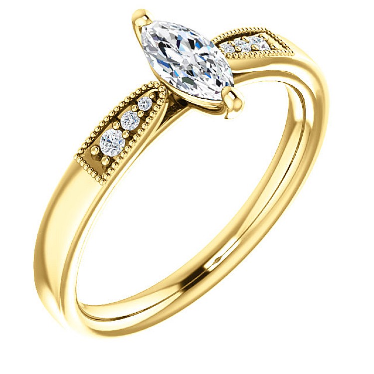 Engagement ring i122395DiDi in Gold with Diamonds