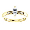 Engagement ring i122395DiDi in Gold with Diamonds