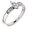 Engagement ring i122395DiDi in Gold with Diamonds - GIA 0.30ct - 0.40ct