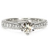 Engagement ring i122474DiDi in Gold with Diamonds - GIA 1.00ct