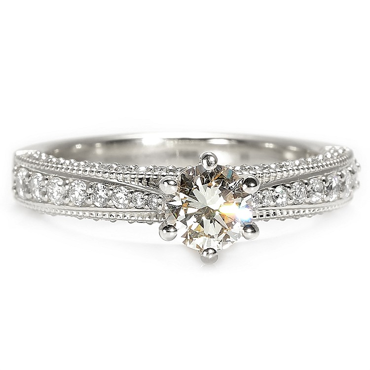 Engagement ring i122474DiDi in Gold with Diamonds - GIA 1.00ct