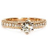 Engagement ring i122474DiDi in Gold with Diamonds - GIA 1.00ct