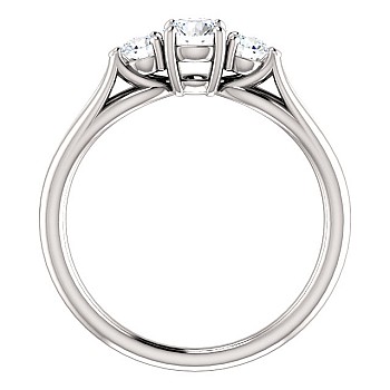 Engagement ring in 18k White Gold with Diamond 0.50ct GIA certificate i122513Didi