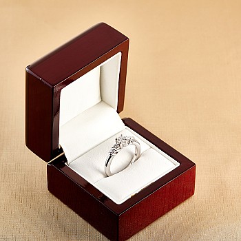 Engagement ring i122543DiDi in Gold Diamonds - GIA 0.30ct - 0.40ct