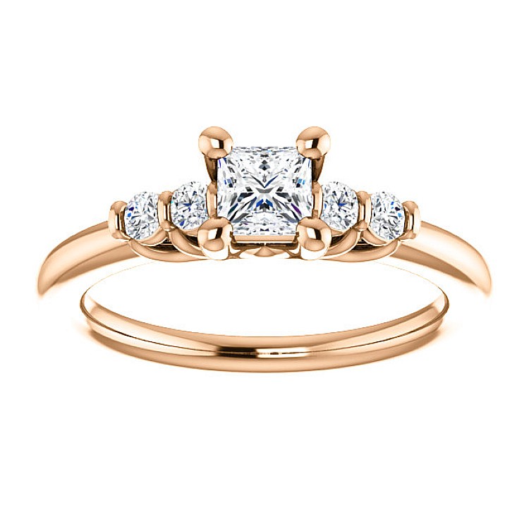 Engagement ring i122543DiDi in Gold Diamonds - GIA 1.00ct