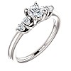 Engagement ring i122543DiDi in Gold Diamonds - GIA 1.00ct