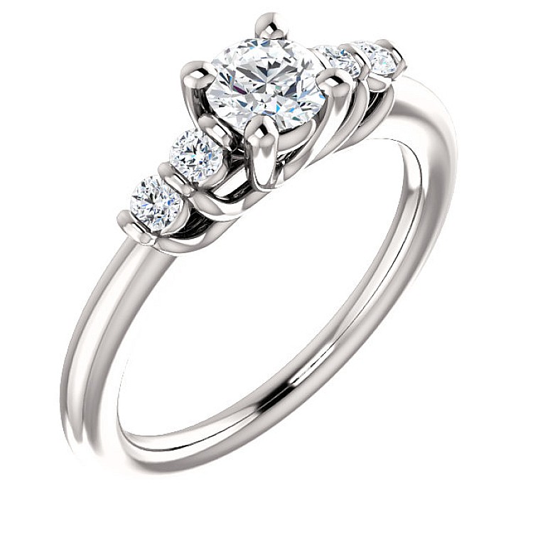 Engagement ring i122543DiDi in Gold Diamonds - GIA 1.00ct