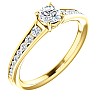 Engagement ring i122866DiDi in Gold with Diamonds