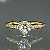 Engagement ring i122866Didi in Gold with Diamonds - GIA 0.50ct - 0.70ct