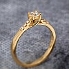 Engagement ring i123001didi in Gold with Diamonds - GIA 0.30ct - 0.40ct