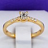 Engagement ring i123001didi in Gold with Diamonds - GIA 0.30ct - 0.40ct