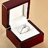 Engagement ring i123001didi in Gold with Diamonds - GIA 0.30ct - 0.40ct