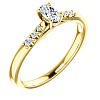 Engagement ring i123001didi in Gold with Diamonds - GIA 0.30ct - 0.40ct