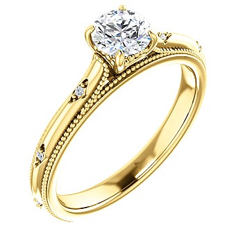 Engagement ring i123158didi in Gold with Diamonds - GIA 0.30ct - 0.40ct